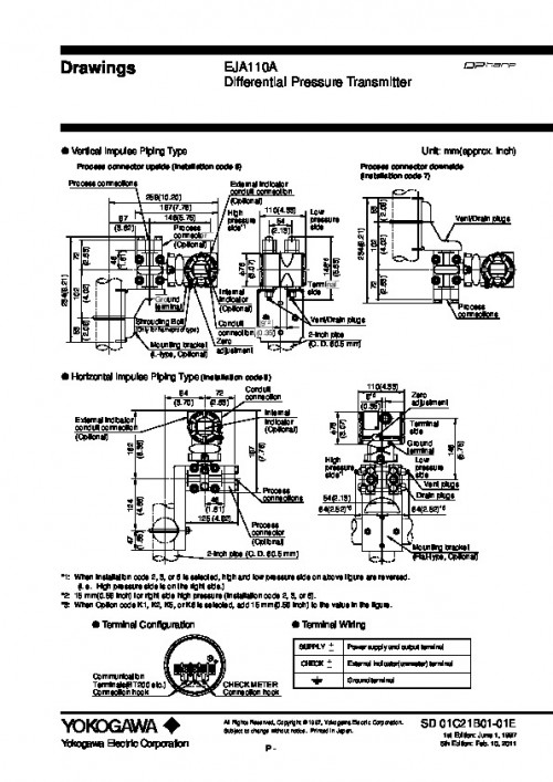 1243-EJA110A Differential Pressure Transmitter.pdf